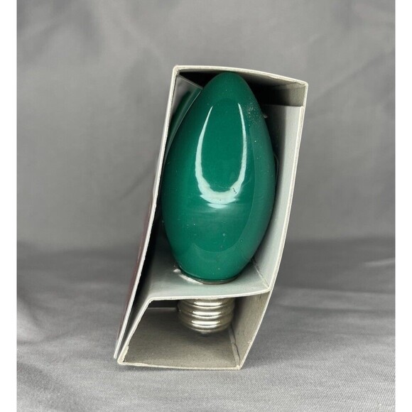 Replacement C9 4 Pack Asstorted Christmas Bulbs GREEN - Picture 4 of 5